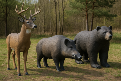 3D Tiere Bogenschiessen IFAA Kategoerie 1