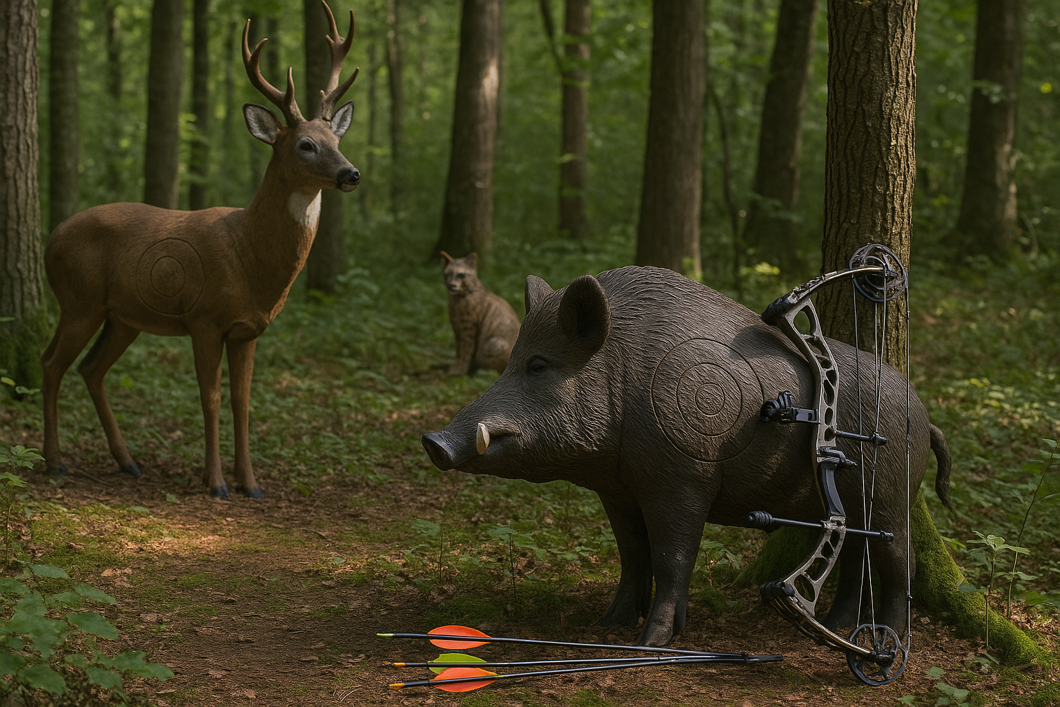 3D Tiere Bogenschiessen IFAA Kategoerie 2