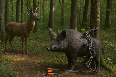 3D Tiere Bogenschiessen IFAA Kategoerie 2