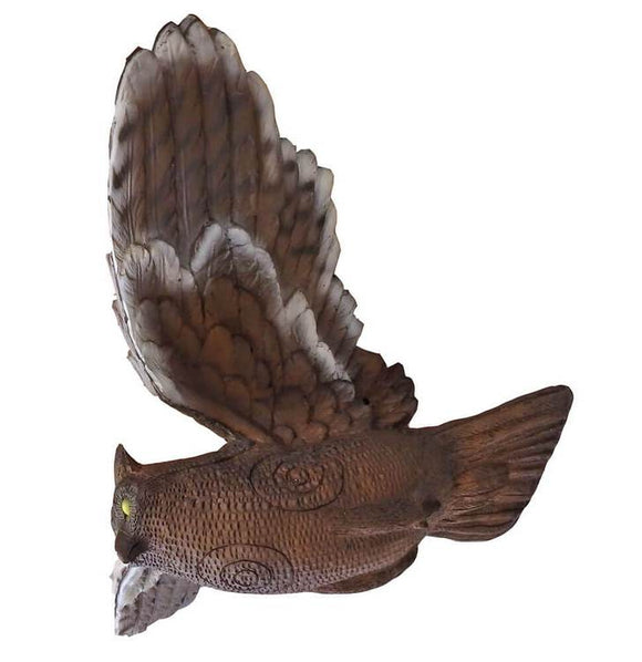 Leitold's oehoe die vliegt