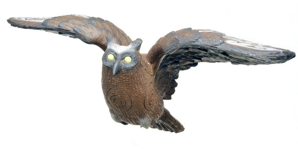 Leitold's oehoe die vliegt