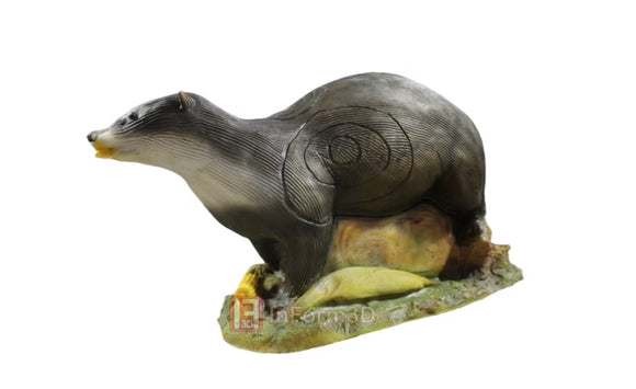 InForm3D Dachs mit Maiskolben