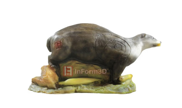 InForm3D Dachs mit Maiskolben