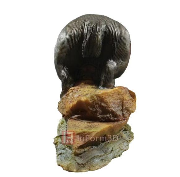 InForm3D Dachs mit Maiskolben