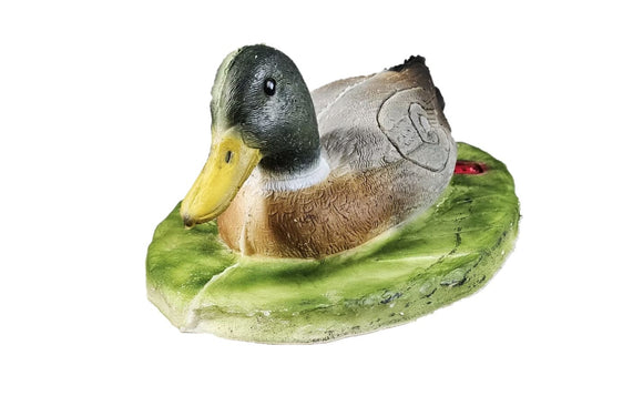 InForm3D Ente / Erpel, mit Blatt