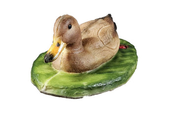 InForm3D Ente / Erpel, mit Blatt - 0