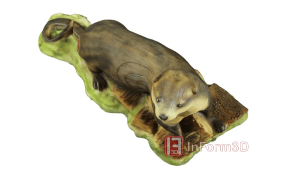 InForm3D Fischotter am Baum