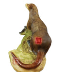 InForm3D Fischotter mit Fisch-8