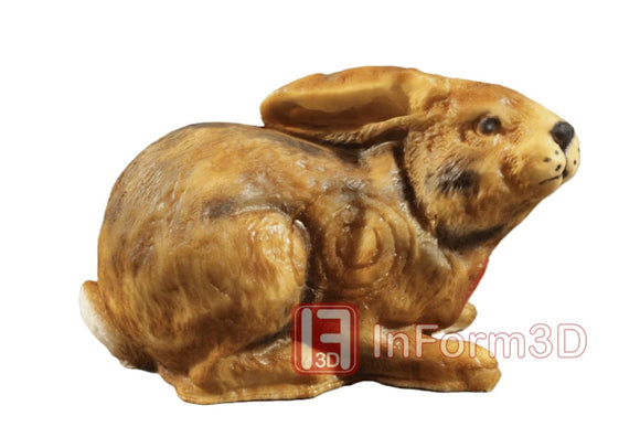InForm3D Hase, sitzend
