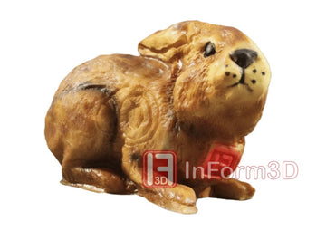 InForm3D Hase, sitzend