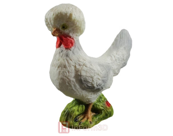 InForm3D Haubenhuhn
