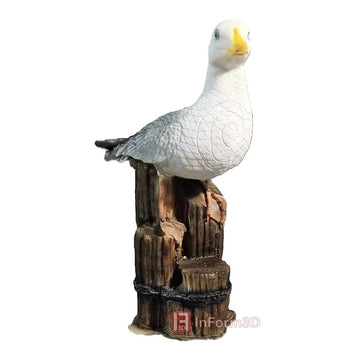 InForm3D Möwe auf Holz