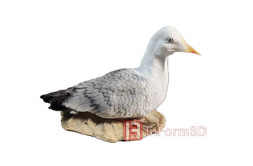 InForm3D Möwe, sitzend