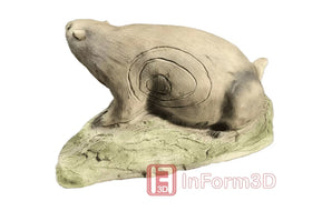 InForm3D Murmeltier, liegend - 0