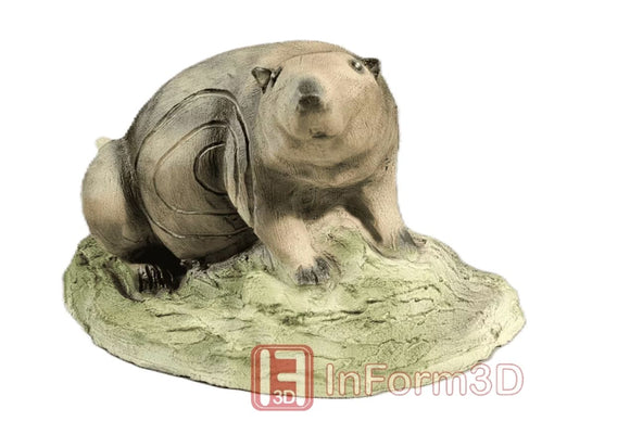 InForm3D Murmeltier, liegend