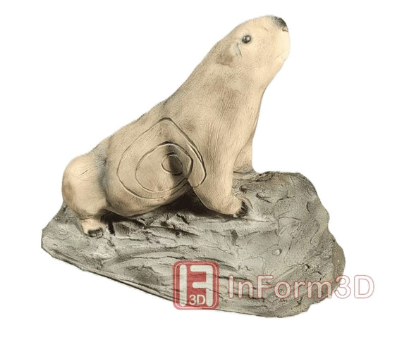 InForm3D Murmeltier, spähend