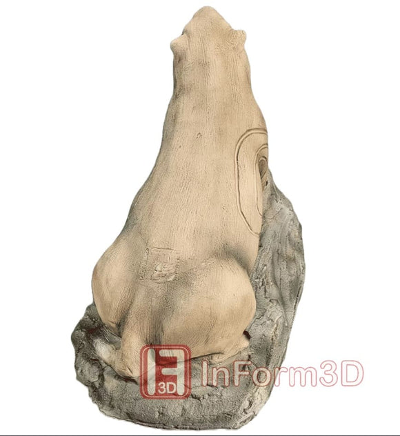 InForm3D Murmeltier, spähend