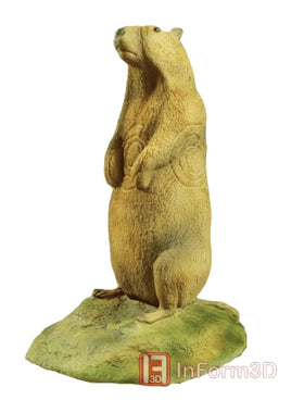 InForm3D Murmeltier, stehend