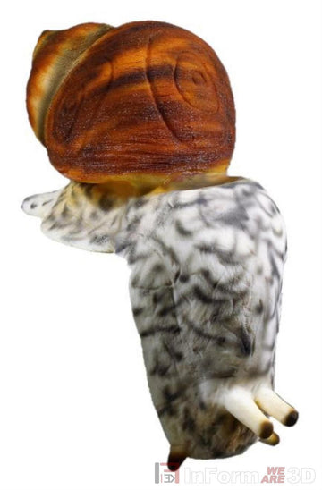 InForm3D Schnecke, mit Knick - 0