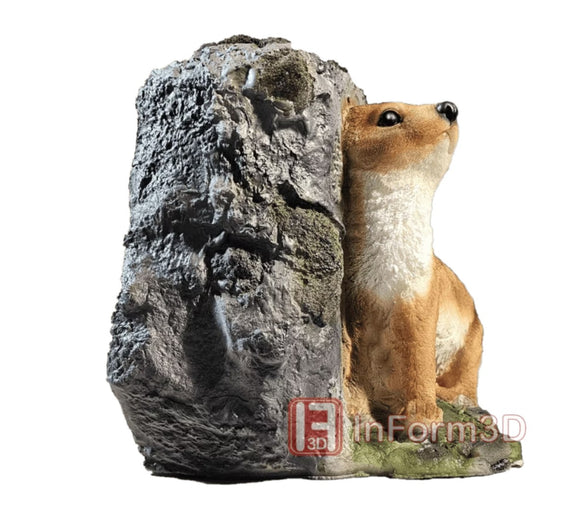 InForm3D Wiesel mit Backstop