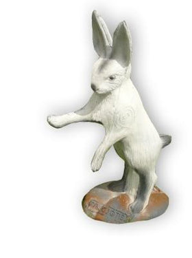 Leitold Schneehase, aufrecht stehend