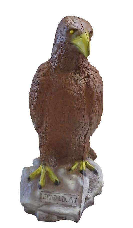 Leitold Steinadler, sitzend