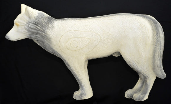 Leitold weißer Wolf, laufend