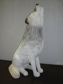 Leitold weißer Wolf, sitzend & heulend-2