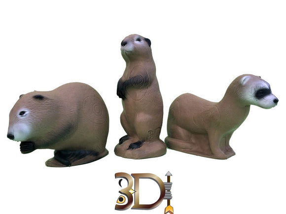SRT 3dI Family Pack, 3x 3D Tiere im Set
