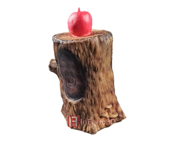 InForm3D Baumstamm mit Apfel