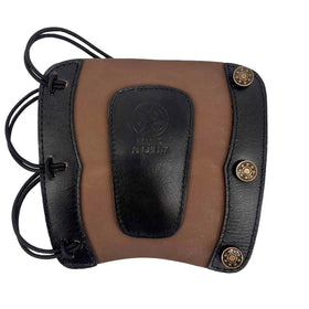 Bodnik Archery Armbeschermer Velos Zwart / Bruin