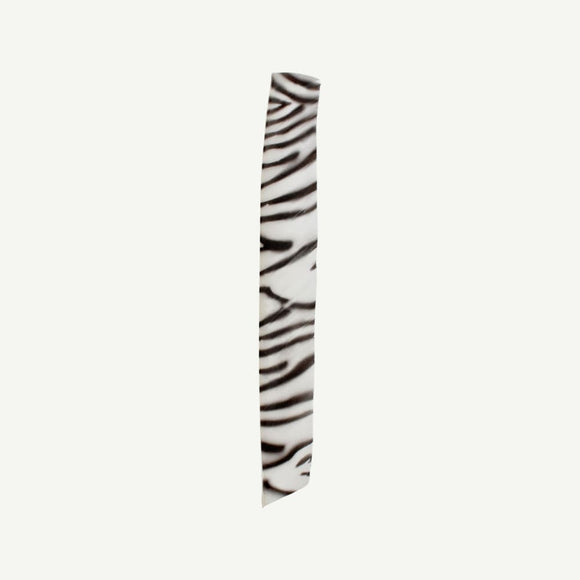 Bearpaw Naturfeder volle Länge zebra
