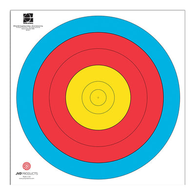 JVD Target Face FITA 80cm 5-Ring