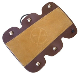 AmbioriX Armschutz aus Spaltleder mit 5 Haken