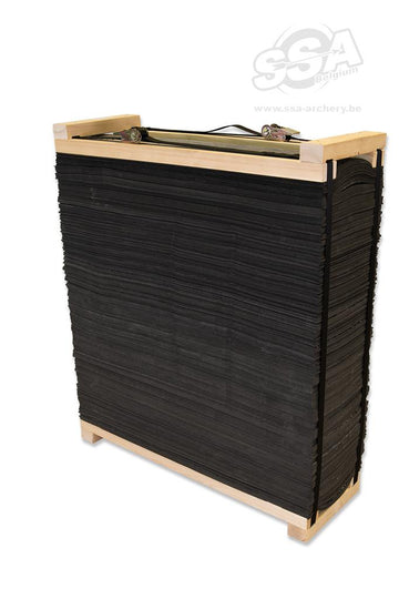 Avalon Lamellenscheibe mit Holzrahmen - 0