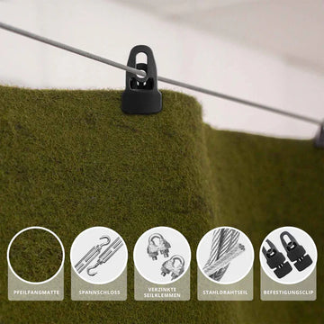 Bearpaw Dura Green Nature Pfeilfangmatte - 0