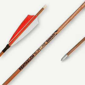 Penthalon Slim Line Bamboo Pfeilbauset für 6 Pfeile