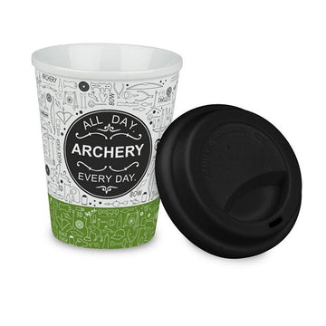 Porzellanbecher Archery, to Go