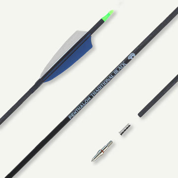 Bearpaw Traditional Black Naturbefiederung