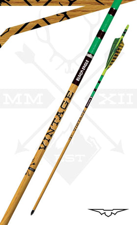 Black Eagle Traditional Vintage Carbonpfeil 6er-Pack - 0