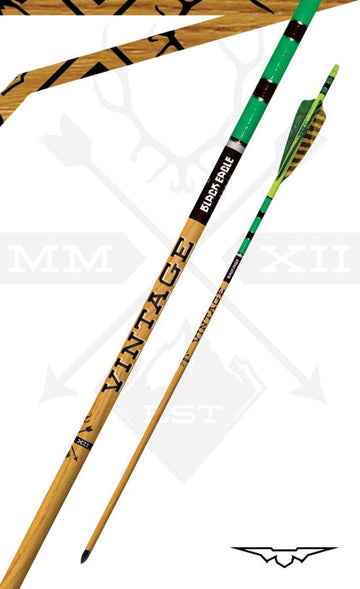 Black Eagle Traditional Vintage Carbonpfeil 6er-Pack - 0