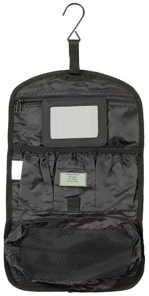Aufrollbare Waschzeugtasche