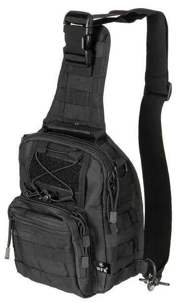 Schulter-Umhängetasche "MOLLE" mit verstellbarem, abnehmbarem Schultergurt