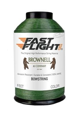 Kaufen hunter-grun Brownell Fast-Flight Plus Sehnengarn 1/4lbs