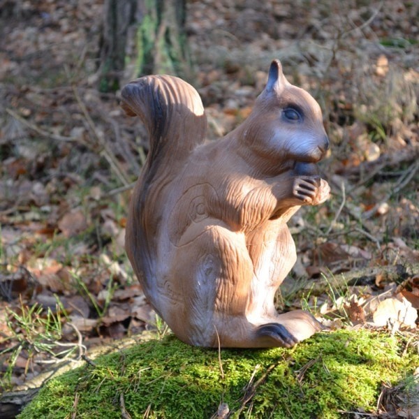 3D Ziel Eichhörnchen sitzend