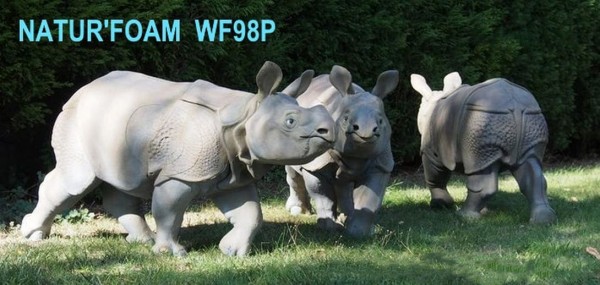 3D-Tier NaturFoam indisches Nashorn