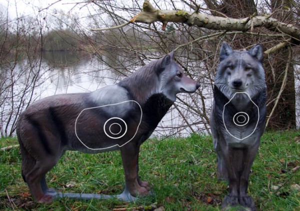 3D-Tier NaturFoam Wolf