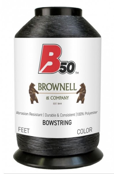 Brownell B50 Bowstring Sehnengarn schwarz