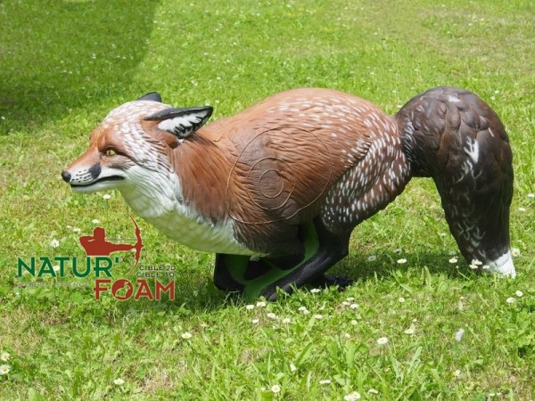 NaturFoam rennender Fuchs 3D-Ziel